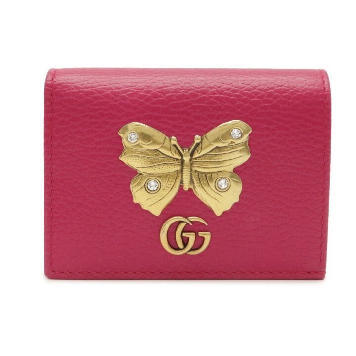 楽天市場】【未使用品】【財布】GUCCI グッチ GGバタフライ 