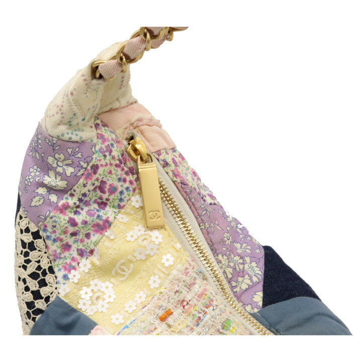 楽天市場】【バッグ】CHANEL シャネル パッチワーク フラワーモチーフ  