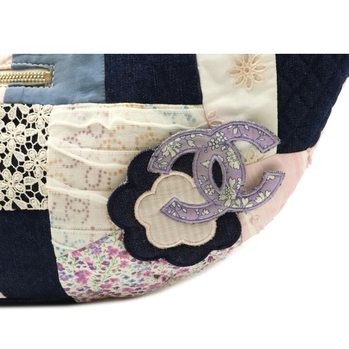 楽天市場】【バッグ】CHANEL シャネル パッチワーク フラワーモチーフ  