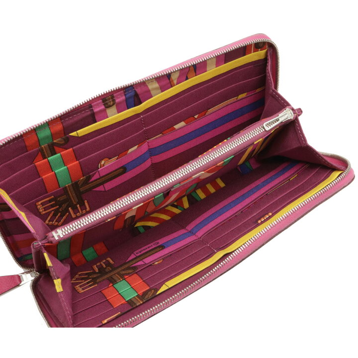 楽天市場】【財布】HERMES エルメス アザップロング シルクイン  