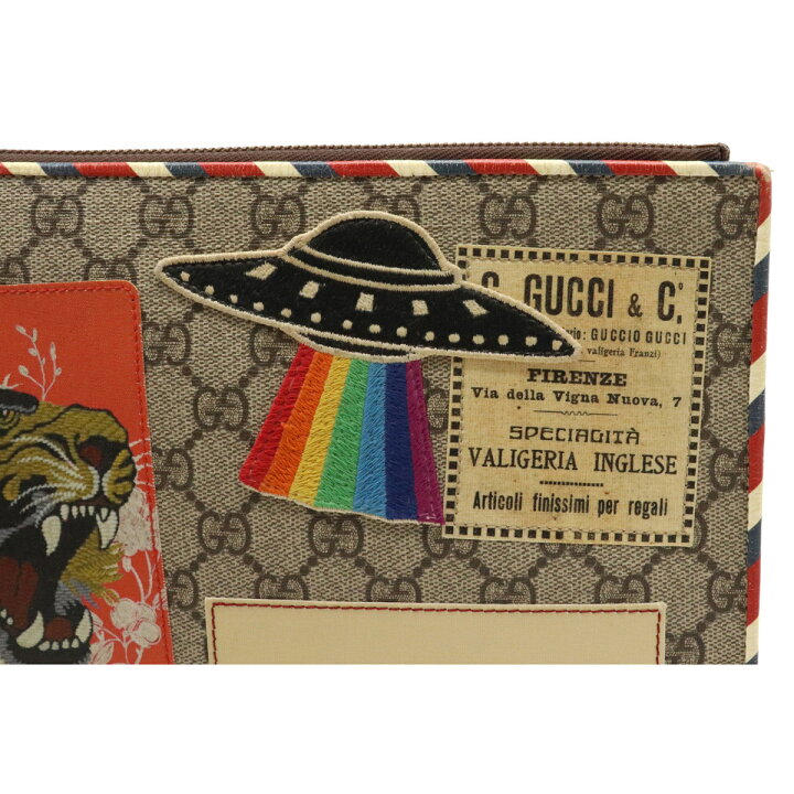 楽天市場】【バッグ】GUCCI グッチ GGスプリーム クーリエ クラッチ  