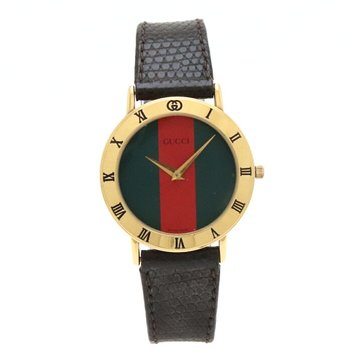 楽天市場】【ウォッチ】GUCCI グッチ シェリー文字盤 GP ゴールド  