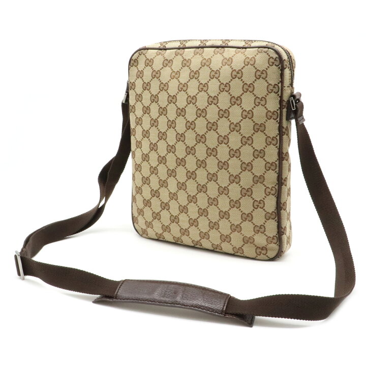 楽天市場】【バッグ】GUCCI グッチ GGキャンバス ショルダーバッグ 