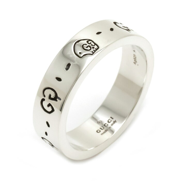 楽天市場】【ジュエリー】GUCCI グッチ ゴースト GGリング 指輪 Ag925  