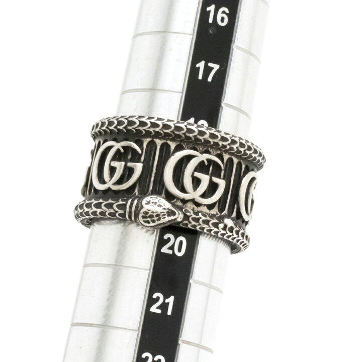 楽天市場】【ジュエリー】GUCCI グッチ ダブルG スネーク 蛇 ワイド  
