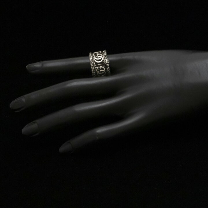 楽天市場】【ジュエリー】GUCCI グッチ ダブルG スネーク 蛇 ワイド 