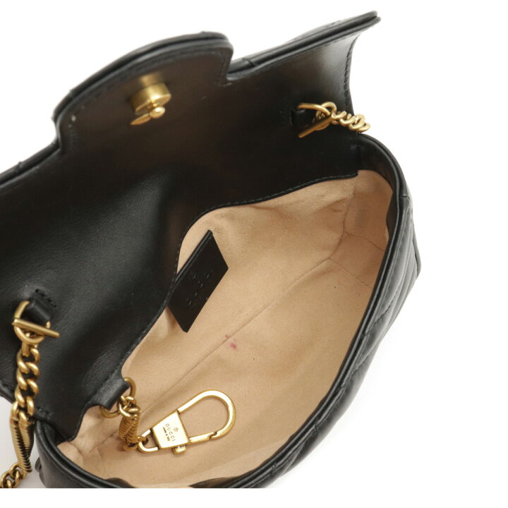 楽天市場】【バッグ】GUCCI グッチ GGマーモント チェーンショルダー 