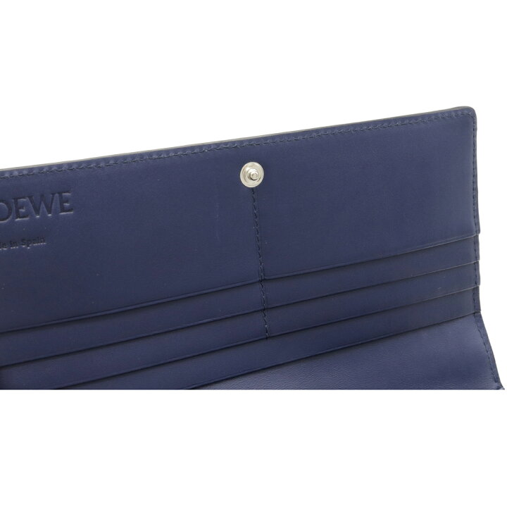 楽天市場】【財布】LOEWE ロエベ リネン コンチネンタル ウォレット 