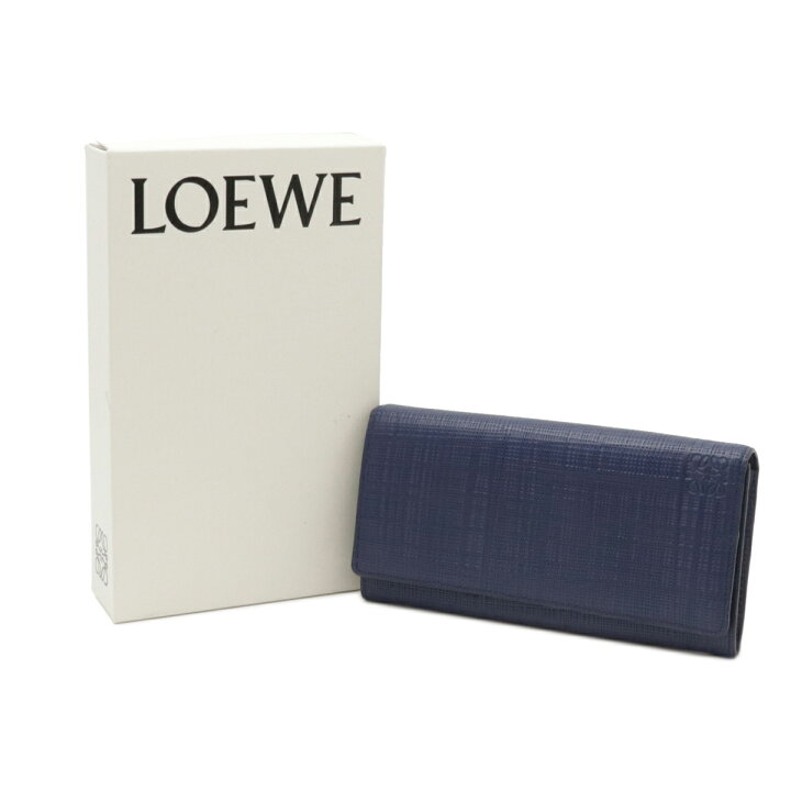 楽天市場】【財布】LOEWE ロエベ リネン コンチネンタル ウォレット 