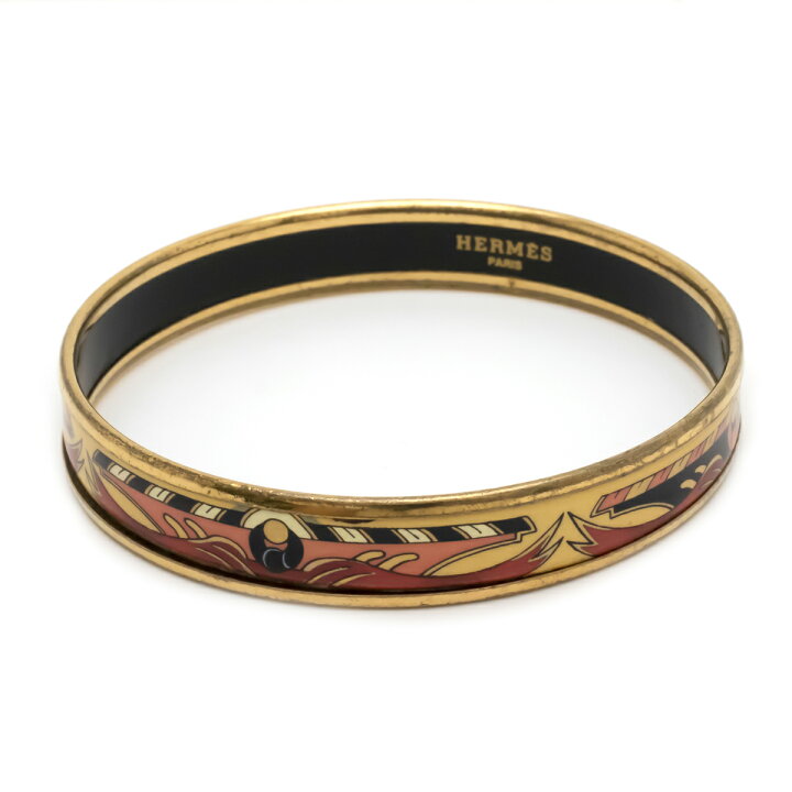 楽天市場】【ジュエリー】HERMES エルメス エマイユPM バングル  