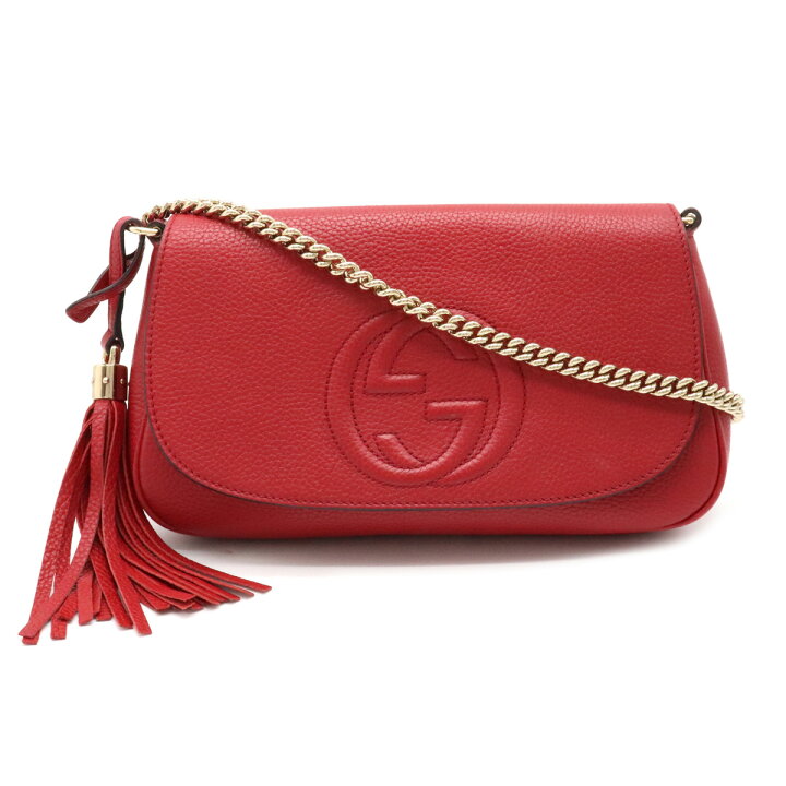 楽天市場】【バッグ】GUCCI グッチ ソーホー フリンジ タッセル 