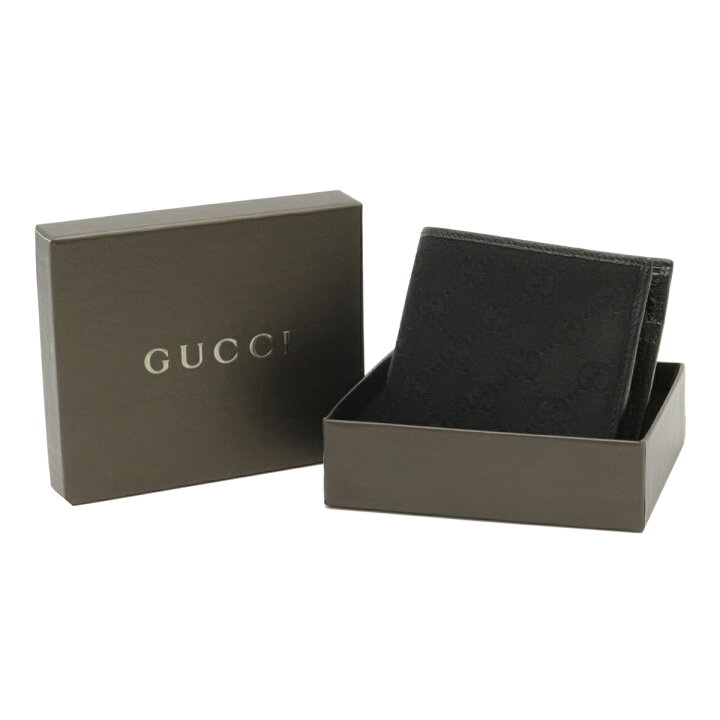 楽天市場】【財布】GUCCI グッチ GGキャンバス 2つ折財布 二つ折り財布  