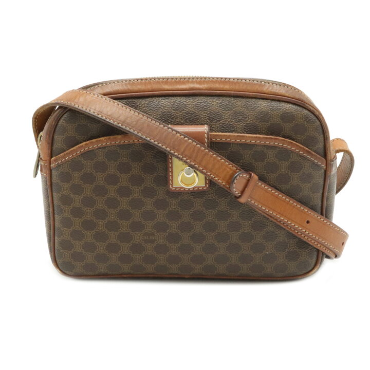 楽天市場】【バッグ】CELINE セリーヌ マカダム柄 ショルダー  