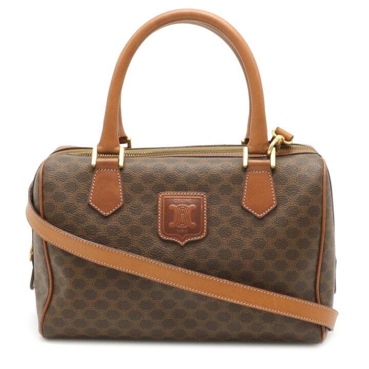 楽天市場】【バッグ】CELINE セリーヌ マカダム柄 ハンドバッグ ミニ  