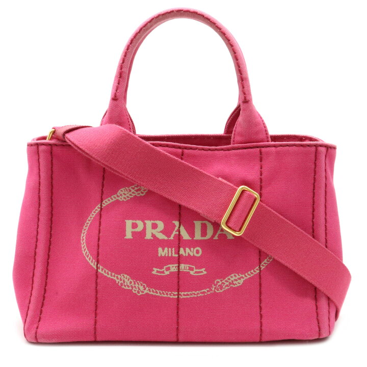 楽天市場】【バッグ】PRADA プラダ CANAPA カナパ トートバッグ 