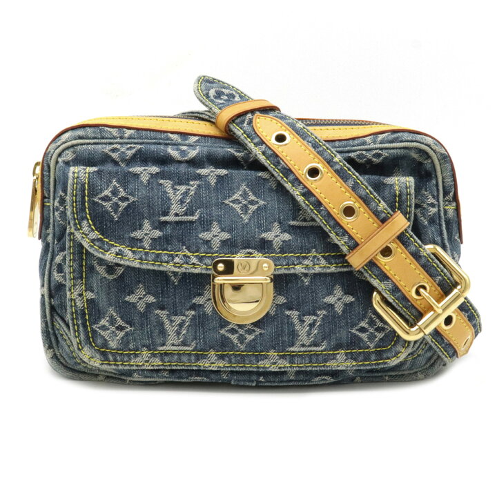 楽天市場】【バッグ】LOUIS VUITTON ルイ ヴィトン モノグラムデニム 