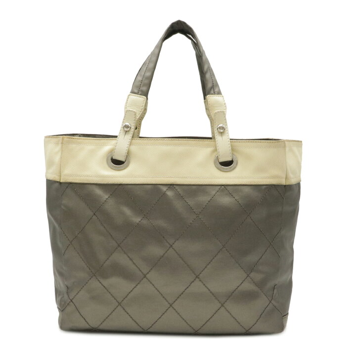 楽天市場】【バッグ】CHANEL シャネル パリビアリッツ トートMM トート 