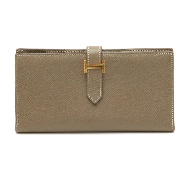 楽天市場】【財布】HERMES エルメス ベアンスフレ 2つ折長財布 二  