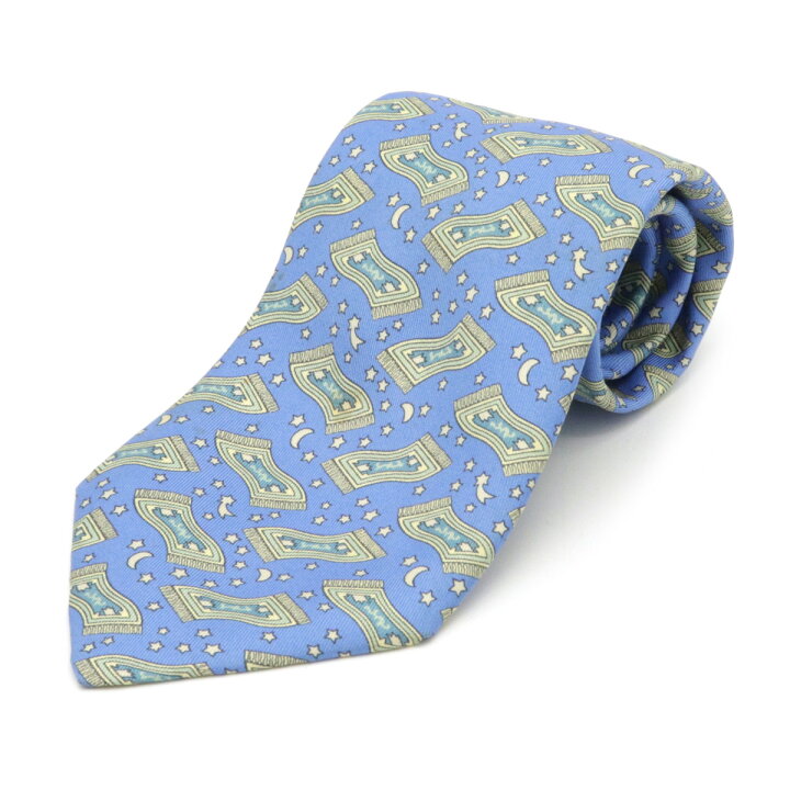 楽天市場】HERMES エルメス ネクタイ 総柄 魔法の絨毯 シルク100  