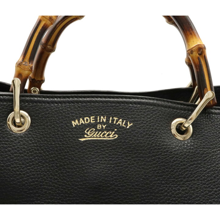 楽天市場】【バッグ】GUCCI グッチ バンブー ショッパー ラージトート  