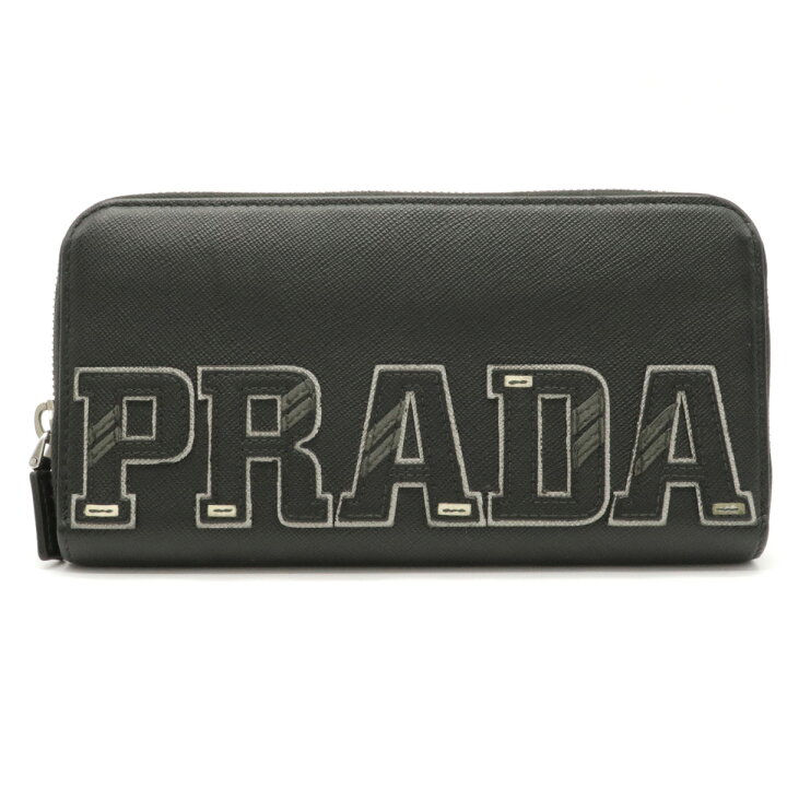 楽天市場】【財布】PRADA プラダ SAFFIANO CHARAC ロゴ ラウンド 