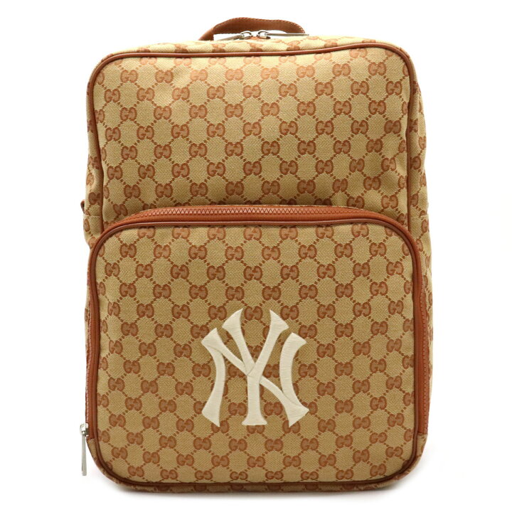 楽天市場】【バッグ】GUCCI グッチ GGキャンバス NYヤンキース パッチ 