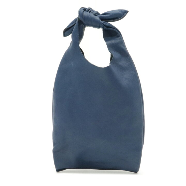 ✨美品✨JIL SANDER NAVY ジルサンダーネイビーレザーバッグ肩がけ 