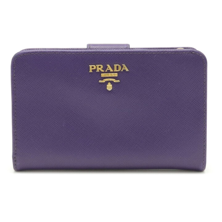 楽天市場】【財布】PRADA プラダ SAFFIANO L字ファスナー 2つ折財布 二 