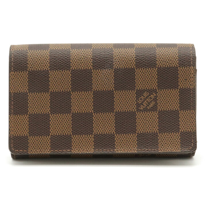 楽天市場】【財布】LOUIS VUITTON ルイ ヴィトン ダミエ ポルト  
