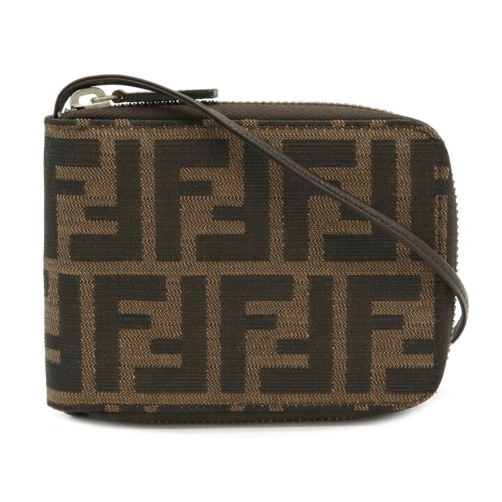 楽天市場】【財布】FENDI フェンディ ズッカ柄 ショルダーウォレット 2 