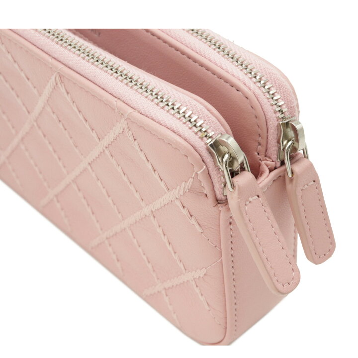 楽天市場】【財布】CHANEL シャネル マトラッセ ワイルドステッチ W 