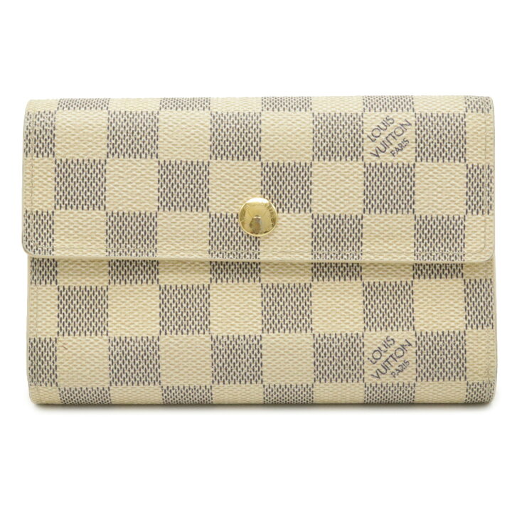 楽天市場】【財布】LOUIS VUITTON ルイ ヴィトン ダミエ アズール 