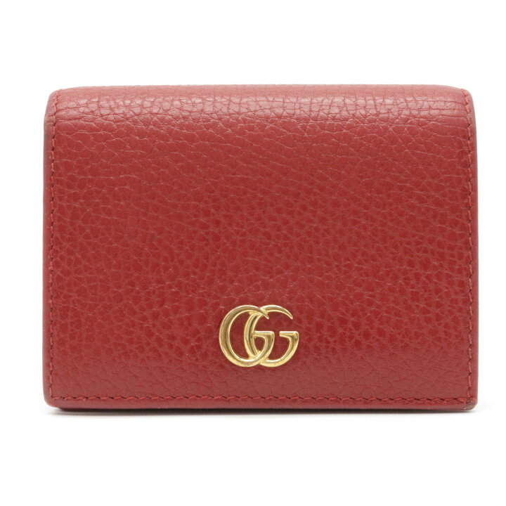 楽天市場】【財布】GUCCI グッチ GGマーモント プチマーモント 2つ折 