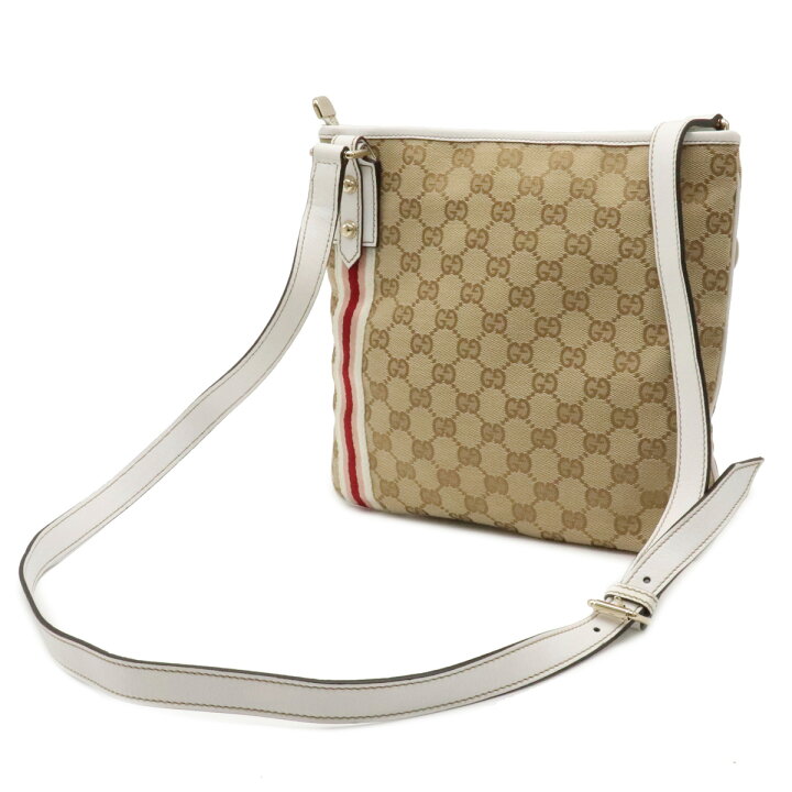 楽天市場】【バッグ】GUCCI グッチ GGキャンバス シェリーライン 