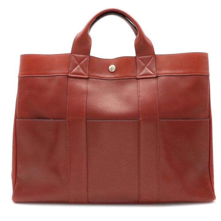 楽天市場】【バッグ】HERMES エルメス フールトゥ トートMM オール  