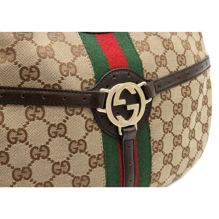 楽天市場】【バッグ】GUCCI グッチ GGキャンバス インターロッキングG  