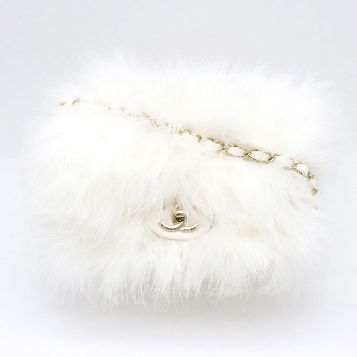 楽天市場】【バッグ】CHANEL シャネル マトラッセ ココマーク ファー 