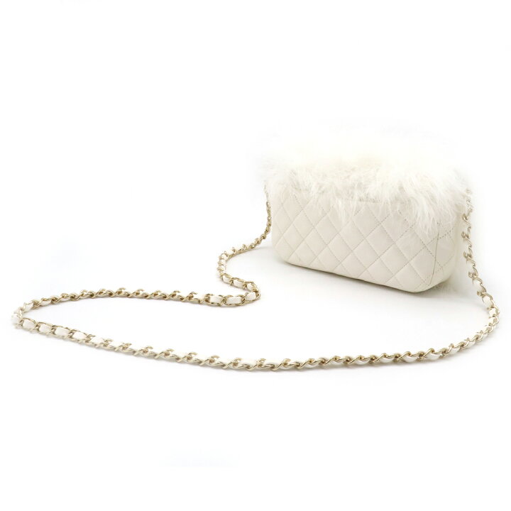 楽天市場】【バッグ】CHANEL シャネル マトラッセ ココマーク ファー  