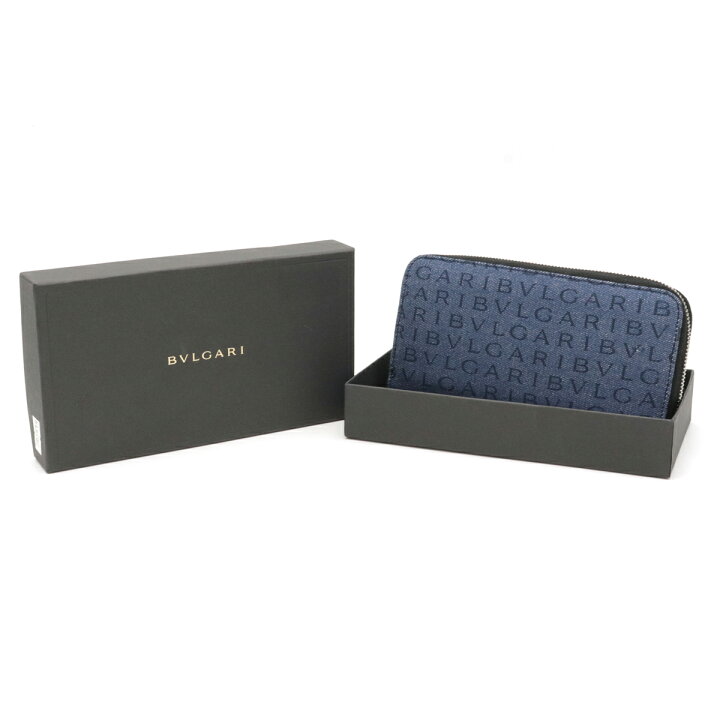 楽天市場】【財布】BVLGARI ブルガリ ロゴマニア ラウンドファスナー 