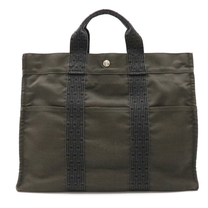 楽天市場】【バッグ】HERMES エルメス エールライン トートMM トート  