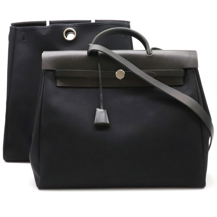 楽天市場】【バッグ】HERMES エルメス エールバッグMM ハンドバッグ 