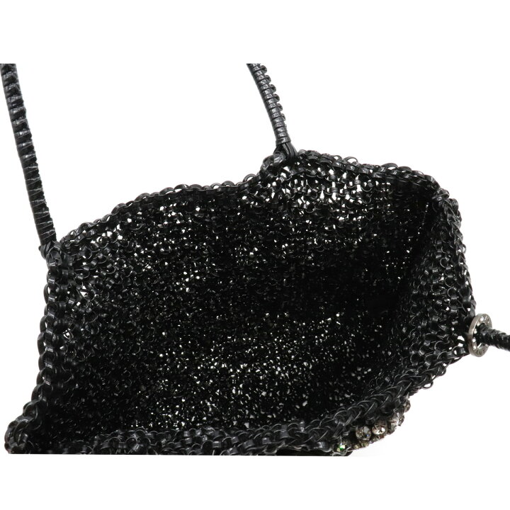 美品 アンテプリマ ハローキティ コラボ PVC h30263f PVC ブラック  