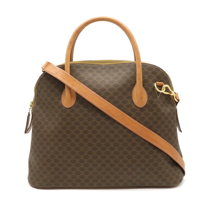 楽天市場】【バッグ】CELINE セリーヌ マカダム柄 ハンドバッグ 2WAY  