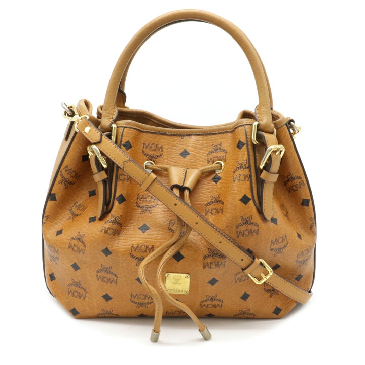楽天市場】【バッグ】MCM エムシーエム ロゴグラム ハンドバッグ 2WAY  