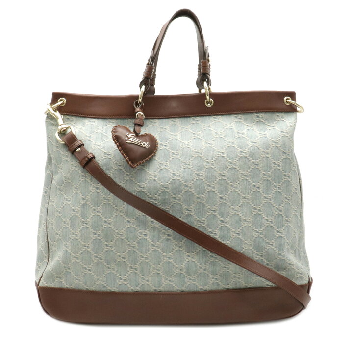 楽天市場】【バッグ】GUCCI グッチ GGデニム バレンタイン トート  