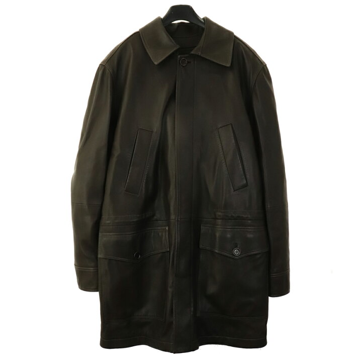 楽天市場】【アパレル】LOEWE ロエベ メンズ レザー ジャケット コート  
