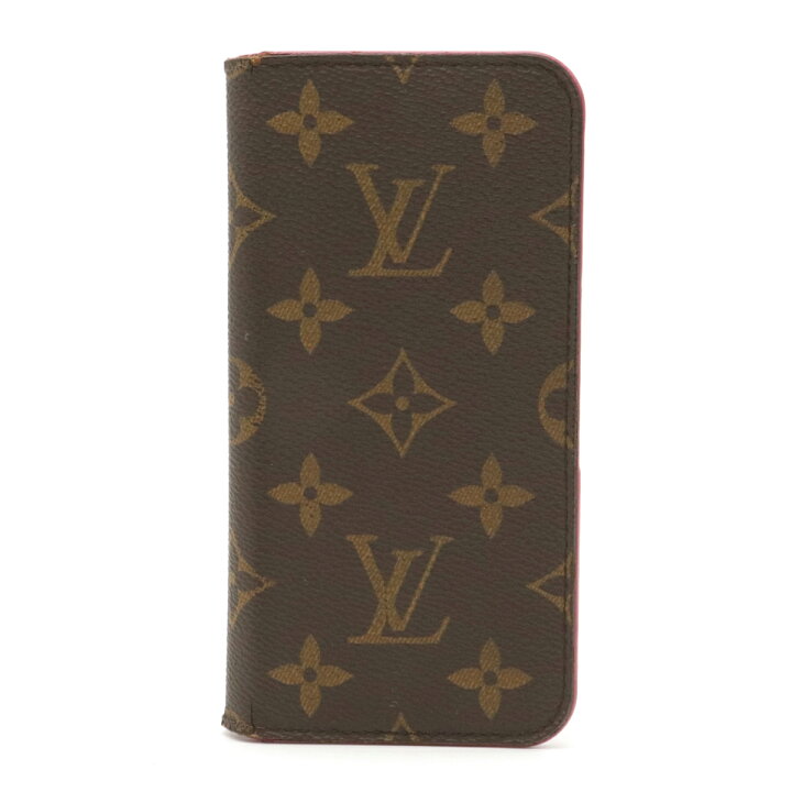 楽天市場】LOUIS VUITTON ルイ ヴィトン モノグラム iPhoneX フォリオ  