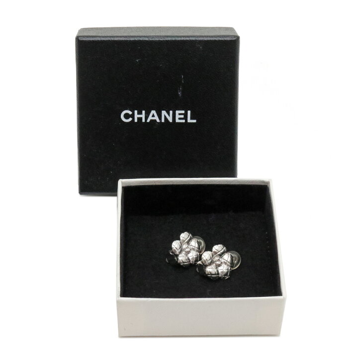 楽天市場】【ジュエリー】CHANEL シャネル カメリア イヤリング メタル  