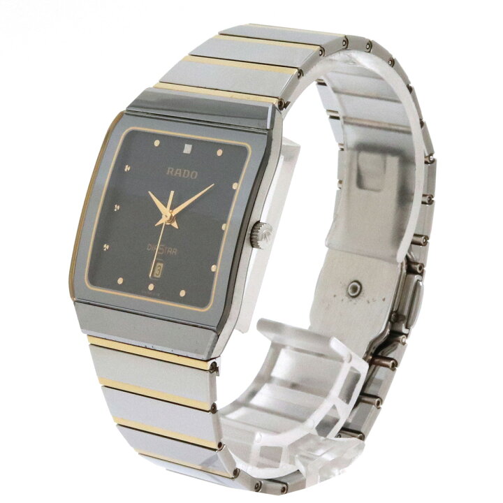 楽天市場】【ウォッチ】RADO ラドー ダイヤスター ブラック文字盤  