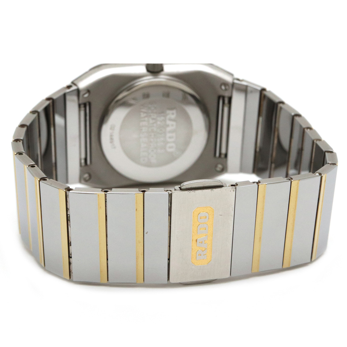【ウォッチ】RADO ラドー ダイヤスター ブラック文字盤 メンズ SS QZ クォーツ 腕時計 152.0366.3 【中古】 | Blumin  楽天市場店